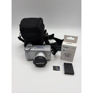 Olympus CAMEDIA C-765 Ultra Zoom 4.0MP Digital Camera Silver 16MP XD Card Tested